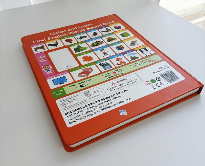 Educational Talking Sound Book with Piano Keys (Colorful Car Design) – 470+ Words, 21 Themes, 6 Songs | Interactive Press-to-Learn Learning Toy | Perfect Gift for Kids Ages 3–9