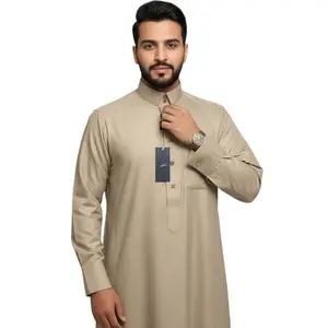 AlHelo Thobe Sand-     ثوب الحلو بيج