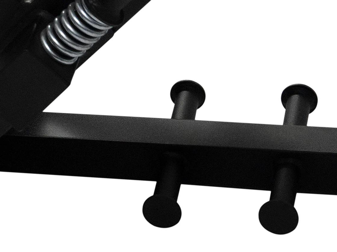 RitFit BLP01 3-In-1 Leg Press And Hack Squat Machine with Steel Foot Pedals and Anti-Slip Patterns home gym hip abduction machines