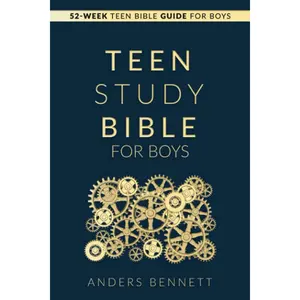 Teen Study Bible for Boys: 52-Week Teen Bible Guide for Boys (Bible Study for Teen Boys) Paperback – November 8, 2022