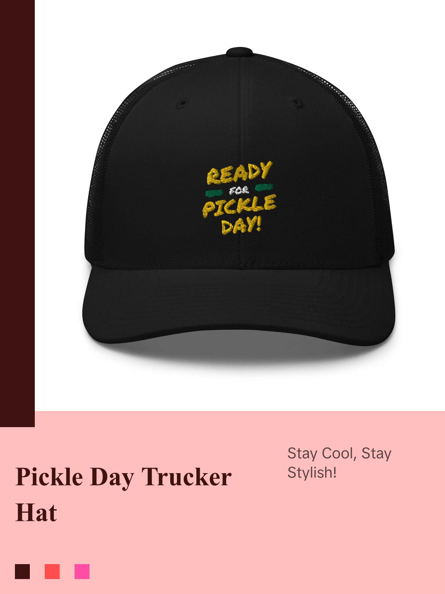 Ready for Pickle Day - Performance Cap - Mesh Back