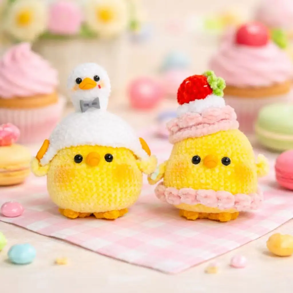 For Live Only! Handmade Crochet Gift, Keychain, Figure, Amigurumi Stuffed Animal