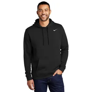 Nike Men's Therma Pullover Hoodie Sweatshirt Big and Tall Sizes – Soft Brushed Fleece Warm Cotton Blend with Ribbed Cuffs | Athletic Casual Hoodie for Gym Workout Training Everyday | Relaxed Fit