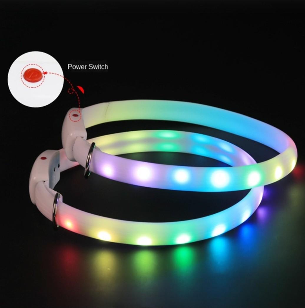 Night Safety Flashing Glow Pet Dog Collar