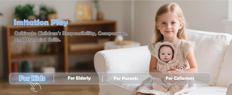 [WOOROY] Reborn Baby Doll - 18 In Realistic Baby Doll Lifelike Baby Boy Real Life Baby Doll with Soft Vinyl Body can Swimming with Accessories, Perfect Birthday & Christmas Gifts for Kids 3+