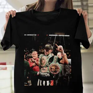 David Benavidez Inspired Black Tee – Boxing Fan Casual Wear Shirt