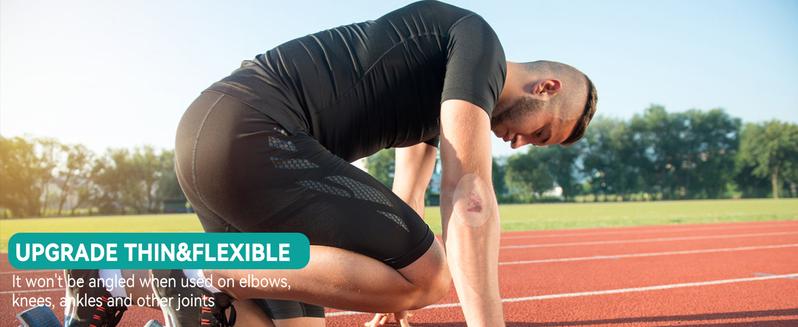 Amzfusfred Medical-Grade Hydrocolloid Bandage Roll Waterproof Flexible Hypoallergenic Latex-Free for Wound Care Secure Adhesion Semi-Transparent Comfortable Design Healthcare Aid