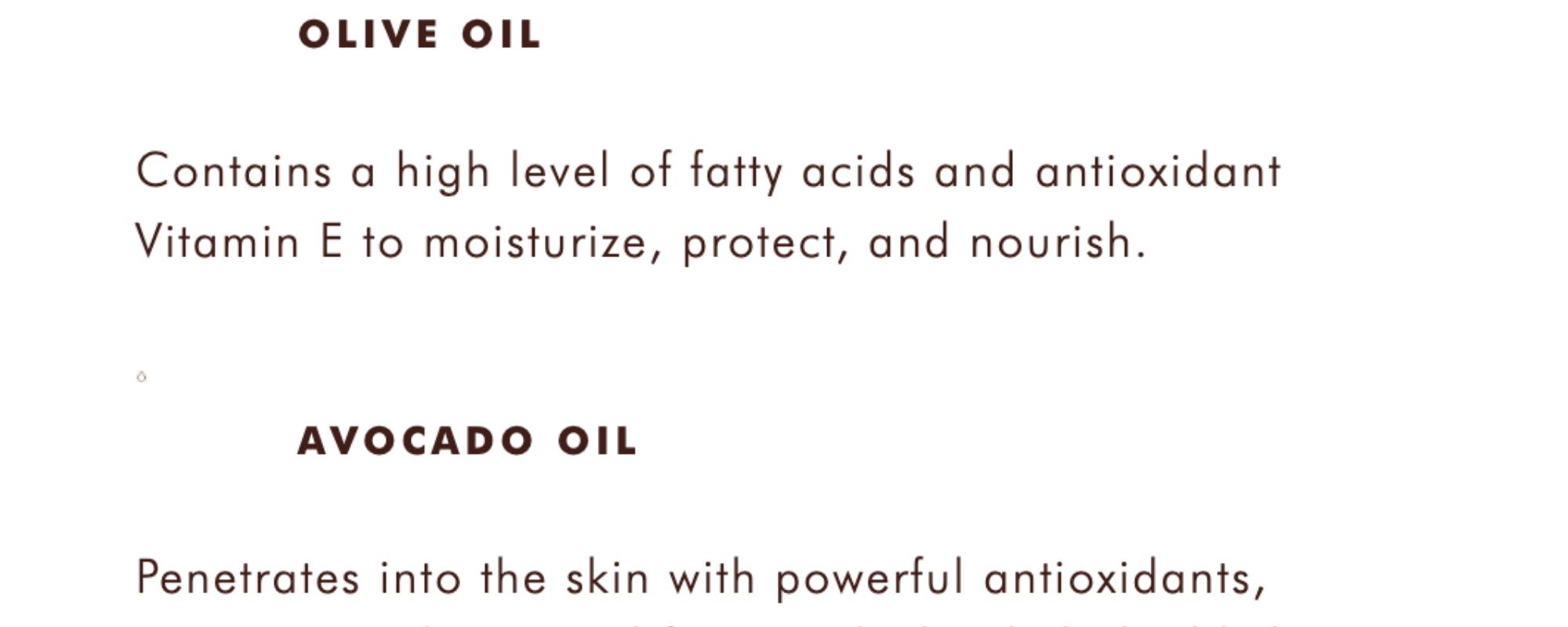 Dry Body Oil
