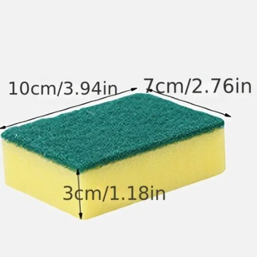 10 pcs Kitchen Cleaning Sponge Multi Purpose Dish Cleaning Sponge Scouring Pads