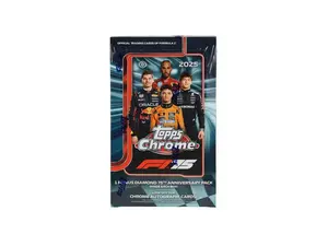 2025 TOPPS F1 CHROME HOBBY BOX (RIPPED)