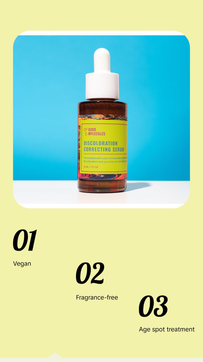 Good Molecules Discoloration Correcting Serum