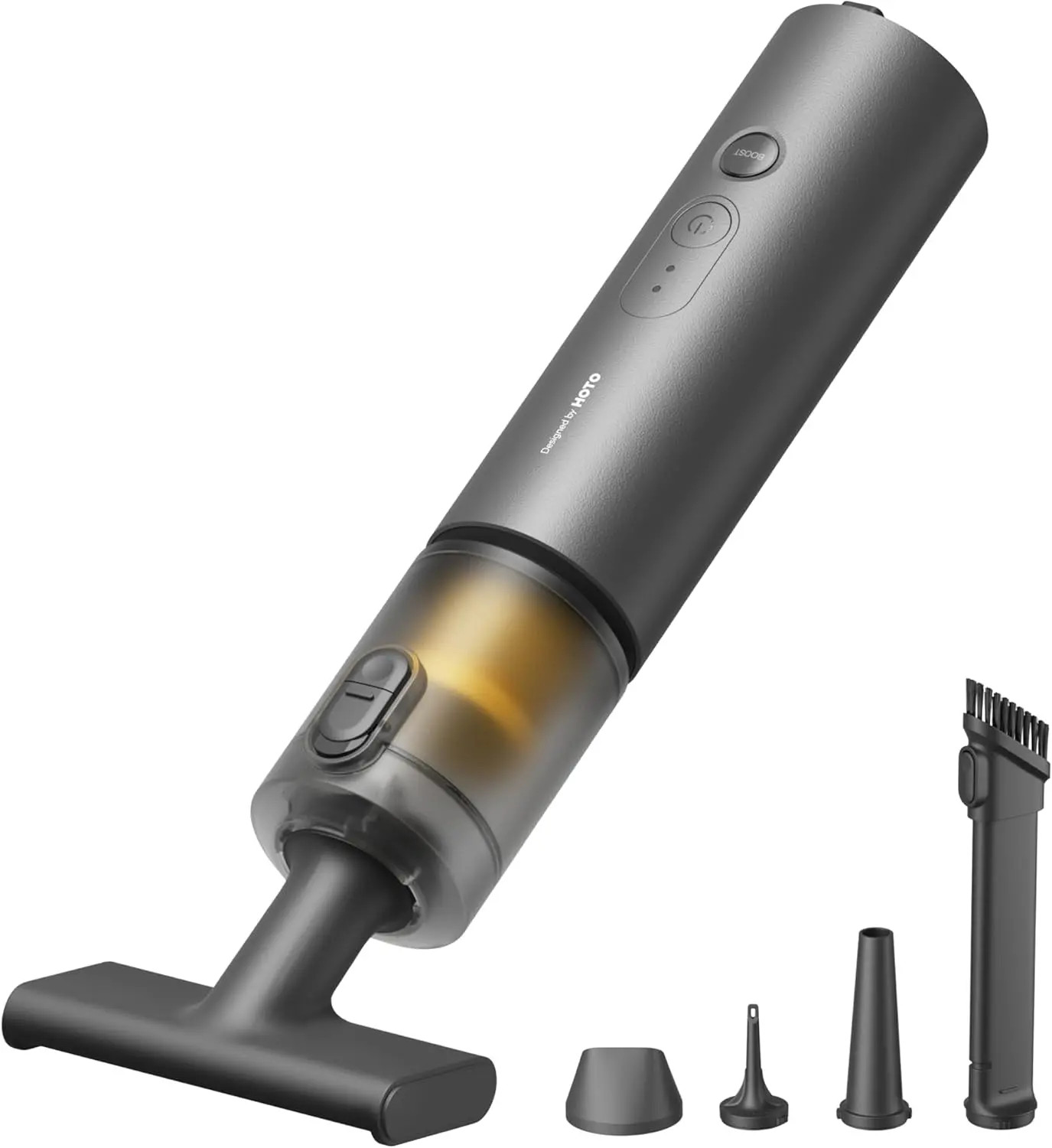 【Father's Day Gift】HOTO Cordless Vacuum Cleaner - 4-in-1 Portable Mini, 20000Pa Strong Suction, Electric Air Duster, Wireless Rechargeable, Cars Accessories, Upholstery Seat Cleaner, Interior Detailing Set, Cleaning Brush, Batteries, Home & Office Tool, C