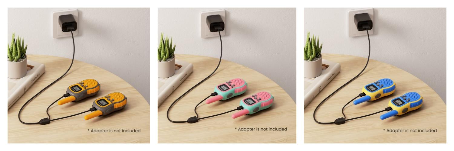 FOREDOM Kids Walkie Talkies FD666 Outdoorfun Toy Walkie Talkies Long Range for Boys & Girls Age 3+