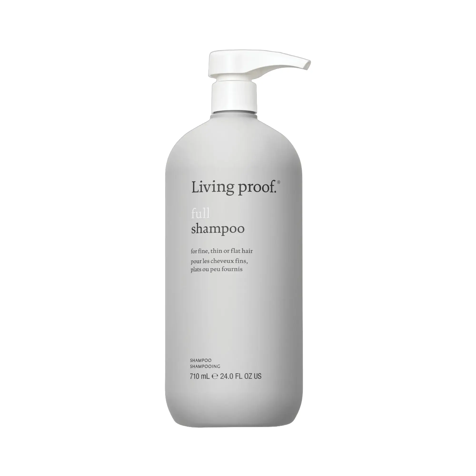 Living Proof Full Shampoo - Volumizing Cleanser for Bouncy Hair & a Healthy Hair Wash Day - For Fine, Thin Types - Silicone & Paraben Free, Voluminous Hair