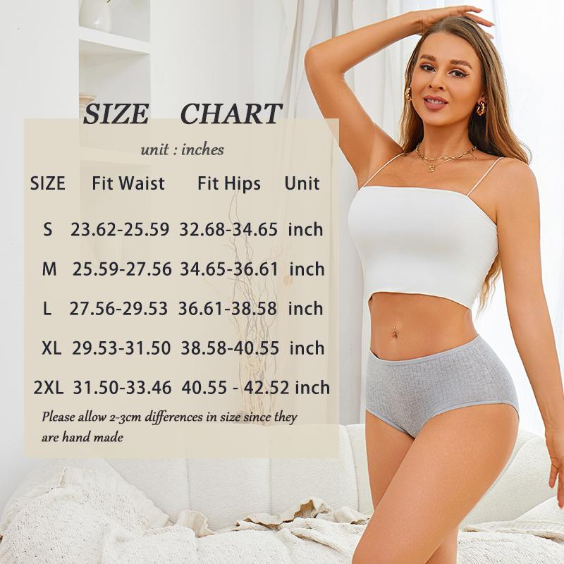 FINETOO 10PCS Cotton Panties for Women Underwear Outfit Flexible Everyday Briefs Basic Minimalist Comfortable Bikini Briefs S-2XL  Womenswear
