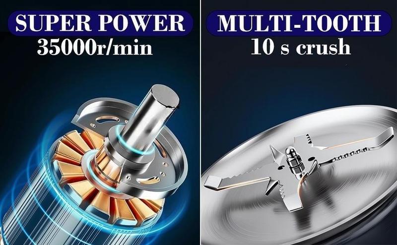 Quriov Electric Coffee and Grain Grinder 300W High-Power Tool for Summer Use, Multifunctional Food-Grade Fast Grinding Food Processor