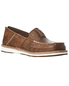 Ariat Women's Floral Embossed Cruiser Shoes Moc Toe - 10035831