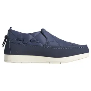 Sperry Womens Sperry Moc-Sider Quilted Nylon Flats Casual - Blue