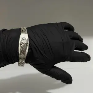 Pulsera Dos Hilos Tejido Chino de San Judas Tade de Plata 925 Méx