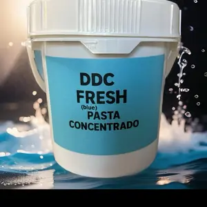 DD Fresh pasta azul concentrada para hacer 20l de detergente para ropa Cleaner Pack Cleaning Products fragancia floral fresca (almizcle dulce y lino),