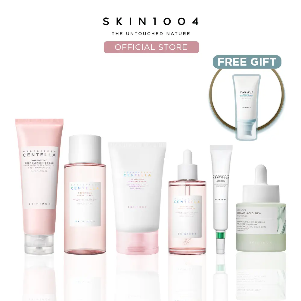 [SKIN1004 Live Exclusive Bundle] Deep Cleansing & Acne Care Routine Set + Free Gift