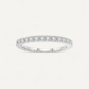 Moissanite Diamond Eternal Ring
