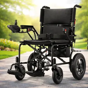 Name 25 Miles Long Range Foldable Electric Wheelchairs for Adults 500W Motorized Wheelchair for Seniors Max Support 330 Lbs All Terrain Lightweight Healthcare Equipment