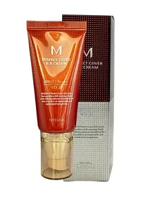 Missha M Perfect Cover BB Cream No 31 Golden Beige SPF 42 PA+++ – Tinted Moisturizer 1.69 Fl Oz