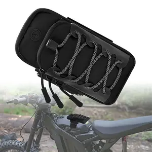 Dirt Bike Front Frame Bag for Surron Light Bee S X Battery Cover Storage Bag for Segway X160 X260 for Surron Ultra Bee Frame Battery Bag for Eridepro, Bicycle Bag, Mobile Phone Storage Sports Arm Sleeve Wrist Bag, Electric Dirt Bike Accessories