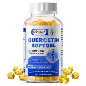 ALLIWISE Quercetin 1000MG with Bromelain & Zinc - Natural Immune Support Supplement