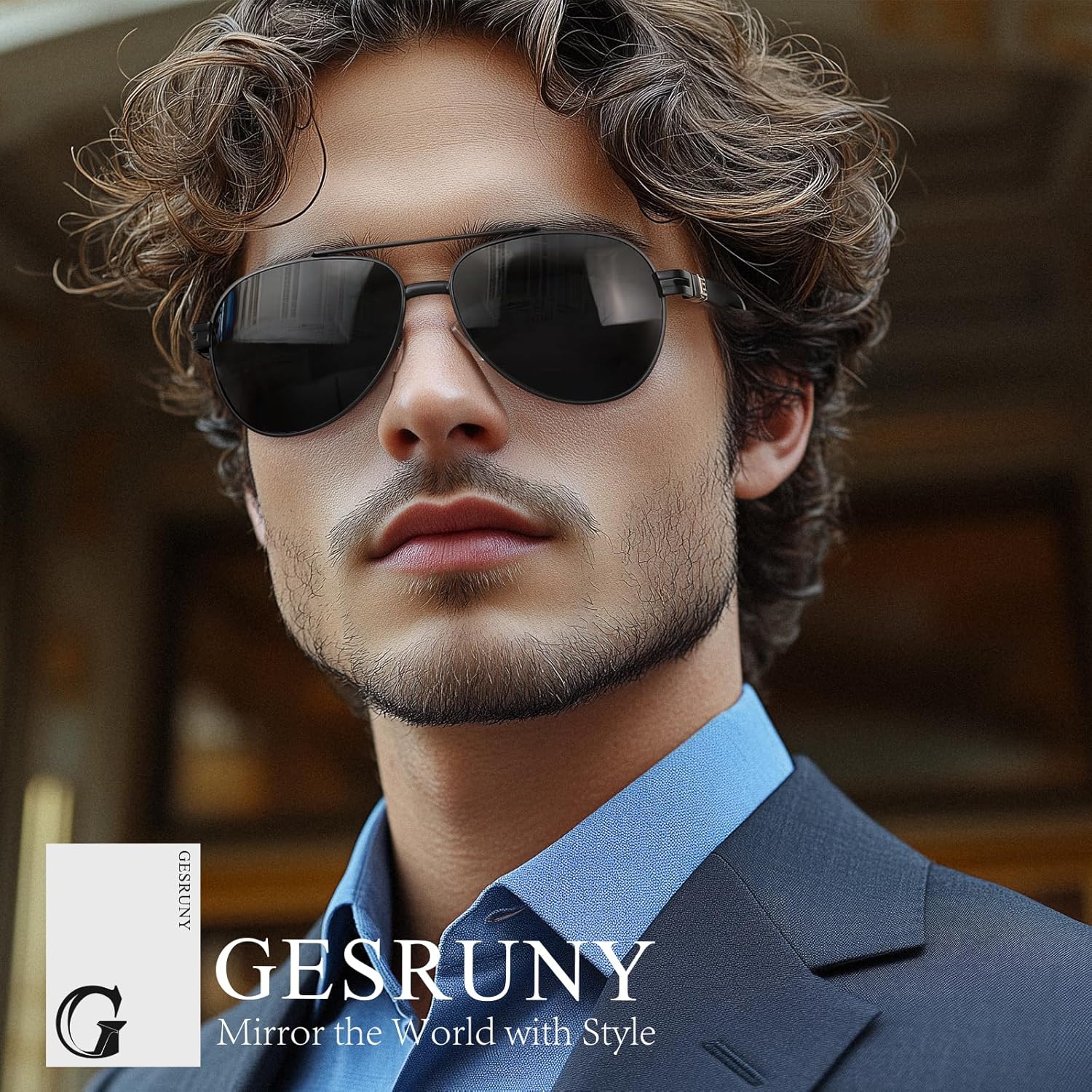 Gisele Polarized Aviator Sunglasses - Stylish UV400 Protection for Men & Women Ideal for Driving & Outdoor Sports Lightweight Durable Unisex Style Summer Essentials