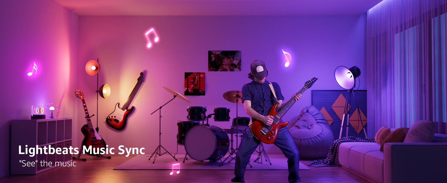 Lepro B1 AI Smart Light Bulbs - WiFi & Bluetooth RGBWW Color Changing LED Bulb Compatible with Alexa & Google Assistant, AI Generated Lighting LLM, AI Voice Control, Music Sync, 2.4GHz Only, 2 Packs Lepro B1 AI Smart Light Bulbs - WiFi & Bluetooth RGBWW Color Changing LED Bulb Compatible with Alexa & Google Assistant, AI Generated Lighting LLM, AI Voice Control, Music Sync, 2.4GHz Only, 2 Packs