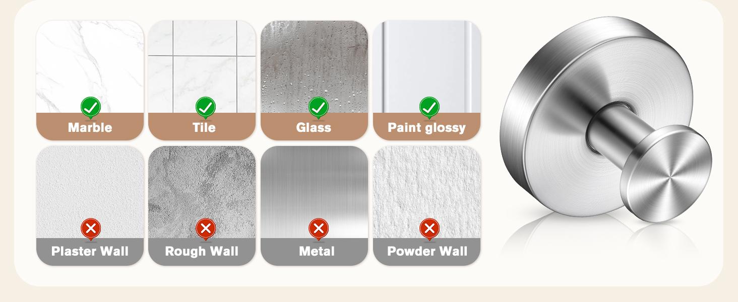 2 Packs Suction Cup Hooks Bathroom Accessories Gadgets Kitchen for Shower, Bathroom, Kitchen, Glass Door, Mirror, Tile – Loofah, Towel, Coat, Bath Robe Hook Holder for Hanging up to 15 lbs 2 Packs Suction Cup Hooks Bathroom Accessories Gadgets Kitchen for Shower, Bathroom, Kitchen, Glass Door, Mirror, Tile – Loofah, Towel, Coat, Bath Robe Hook Holder for Hanging up to 15 lbs