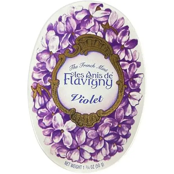 Violet Flavored Hard Candy 50 g by Les Anis de Flavigny