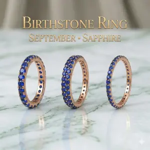 Birthstone Ring September Sapphire Birthstone Ring September Sapphire