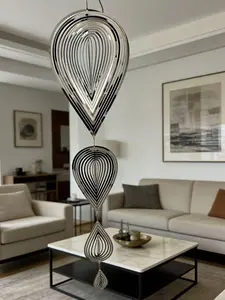 Spiral Teardrop Wind Spinner