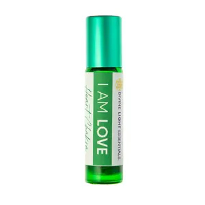 I Am Love Essential Oil Elixir - Heart Chakra - Self-love - Compassion - Forgiveness roller bottle