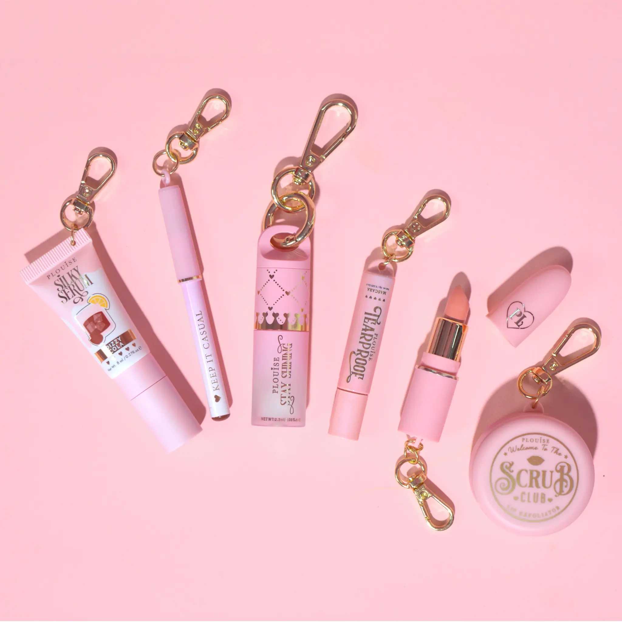 P.Louise Pocket Glam Keychain Makeup Bundle