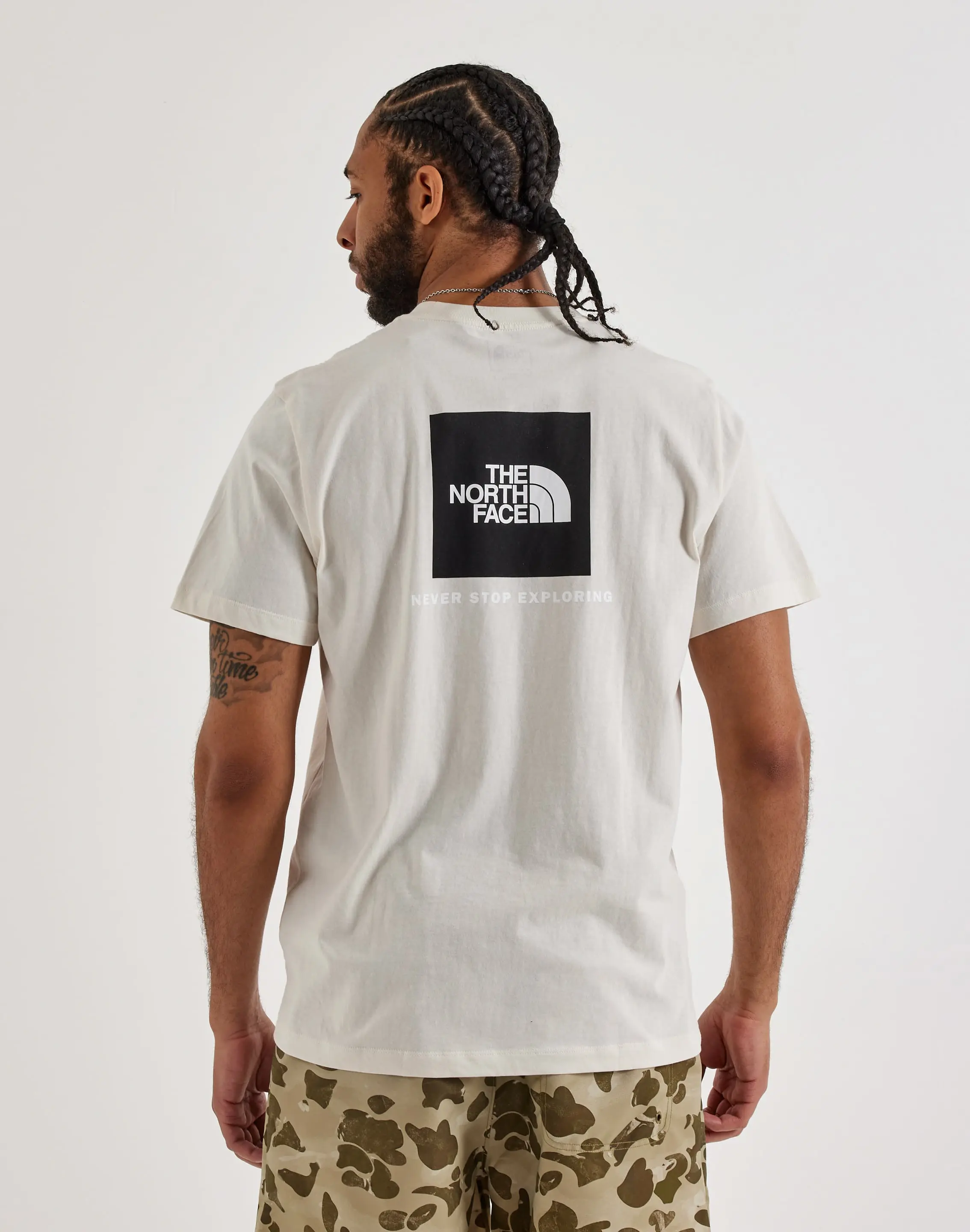 Mens The North Face Evolution Box Logo Tee