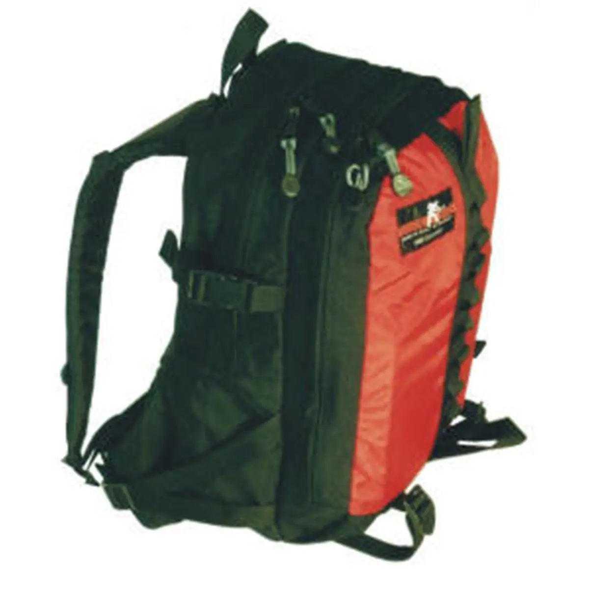 212 MAIN Quilted Rock Climbing Pack, Nylon Fabric Outdoors Climber Bag with Adjustable Shoulder Radius Straps, Snap Buckles, Carabiner Loops for Climbing Gear