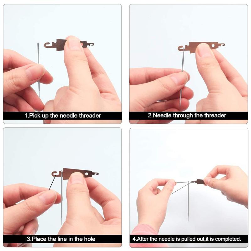 Sewing Kit, Stainless Steel Needles for Hand Sewing, 36 Piece Sewings Kit with Steels Needles with Big Eye, Sewing Needles Kit for DIY Sewings hand sewing needles, threaders, thimbles, and more, it’s the ideal kit for beginners and experts alike