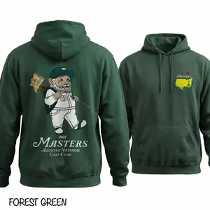Vintage Inspired Masters Golf Hoodie 2025, Augusta Golf Tournament Fan Pullover, Unisex Casual Golf Sweatshirt, Comfortable Gift For Men And Women