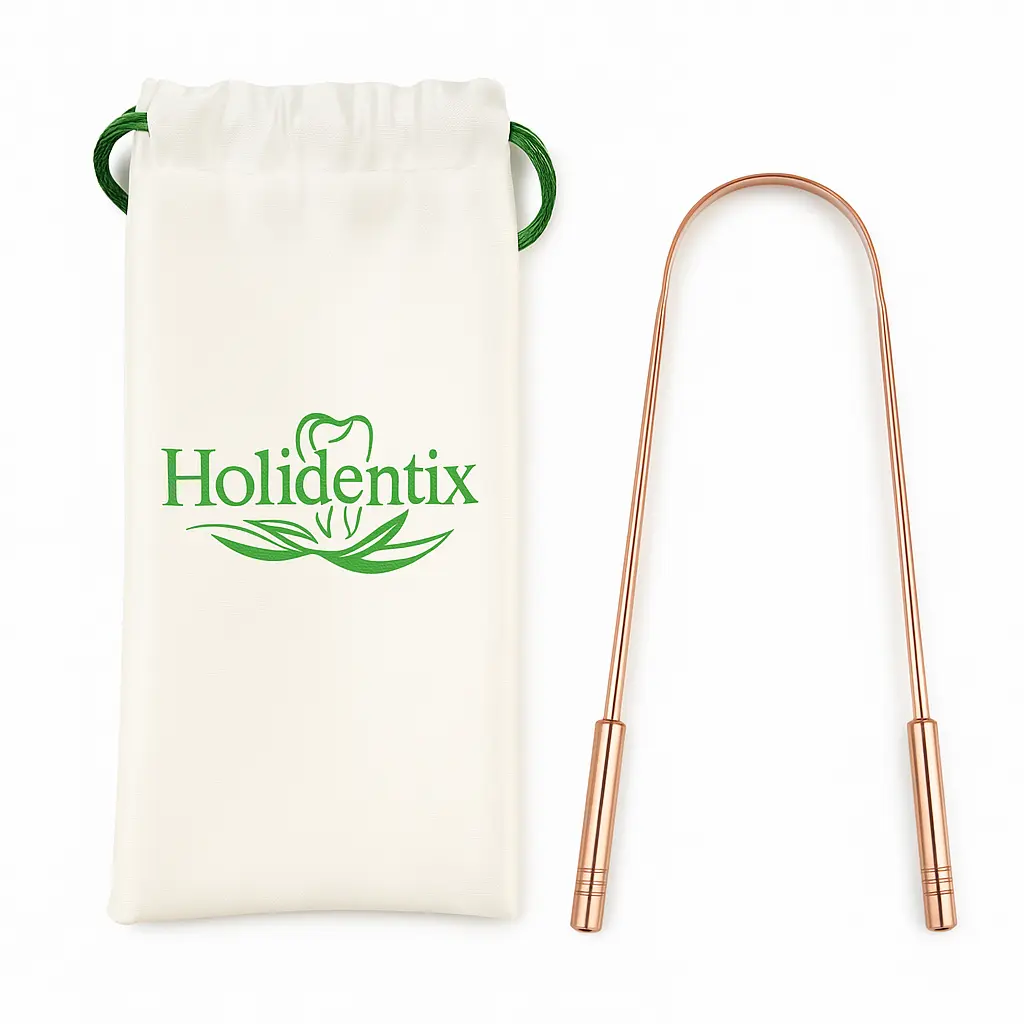 Holidentix Copper Tongue Scraper Cleaner