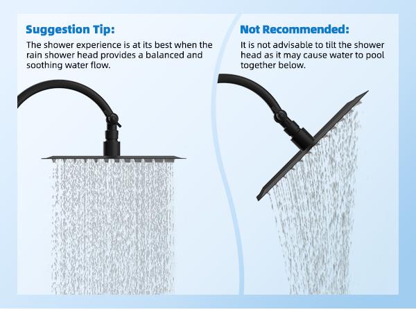 Hibbent Upgraded All Metal 10"Rainfall Showerhead Combo, High Pressure Shower Head with 10-Spray Mode Handheld, Innovative 4-way Diverter with Pause Mode, 71'' Shower Hose and Handheld Holder, Black