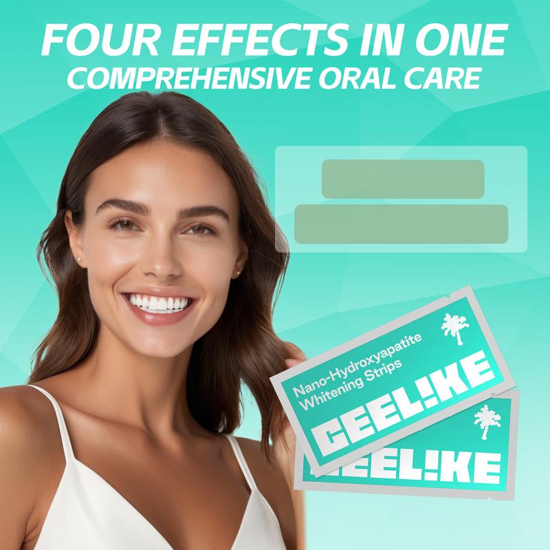 Ceelike 7-Day Teeth Strips | Enamel-Safe Formula for a Healthier & Refreshed Smile | Easy & Comfortable Fit