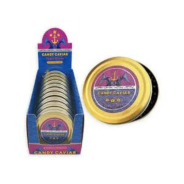 Boston American Candy Caviar Black Raspberry 1.5 oz 10ct