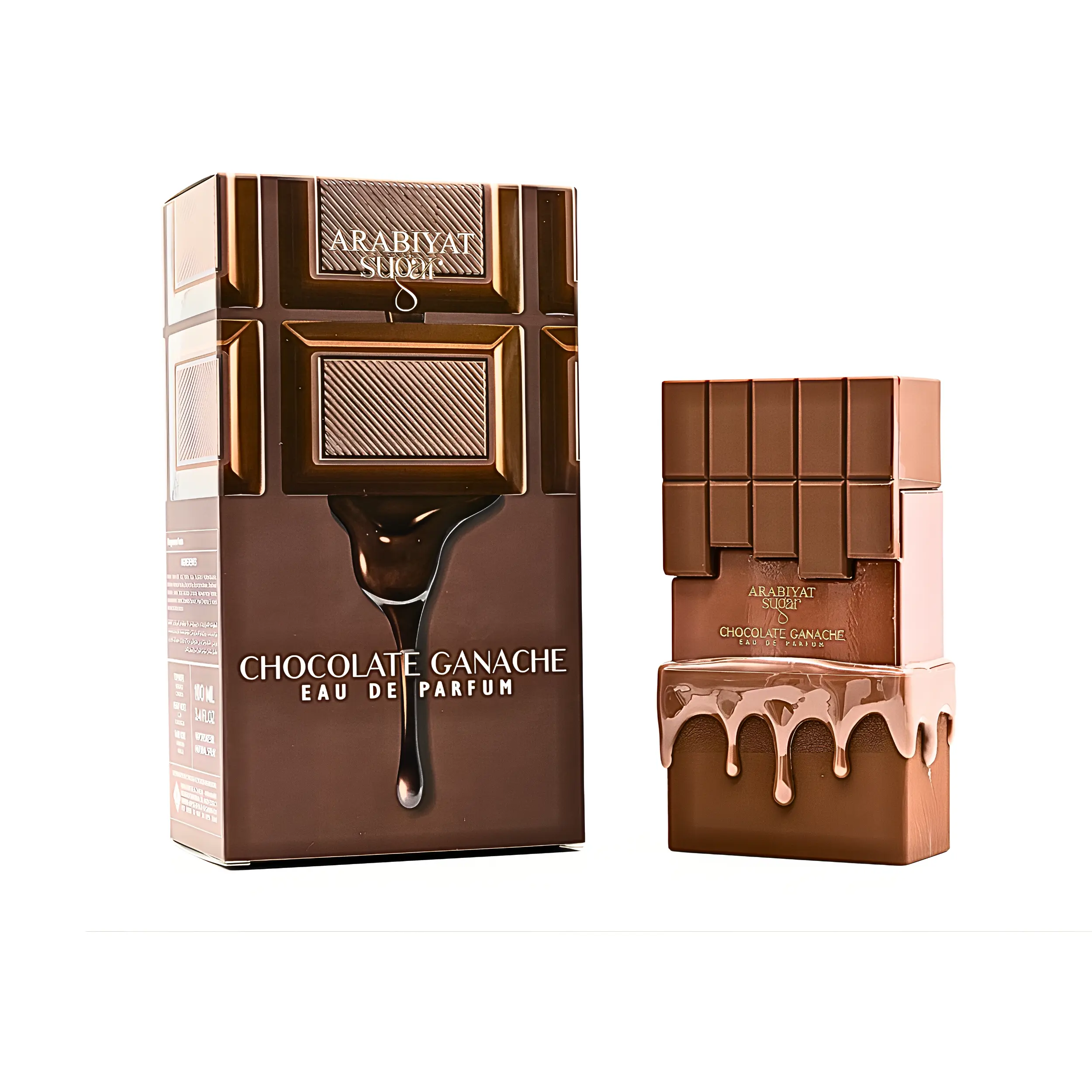 Arabiyat Sugar Chocolate Ganache Eau De Parfum, 3.4 fl oz - Arabic Gourmand Fragrance with Tropical Coconut & Toasted Tonka, EDP Scents, Vanilla, Edp Spray Perfume, Perfume For Sale, Captivating Scents, Authentic Perfumes