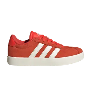 Adidas VL Court 3.0 K Red Lace Up