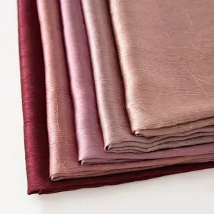 MH065 Bark Wrinkled Glossy Satin Imitation Silk