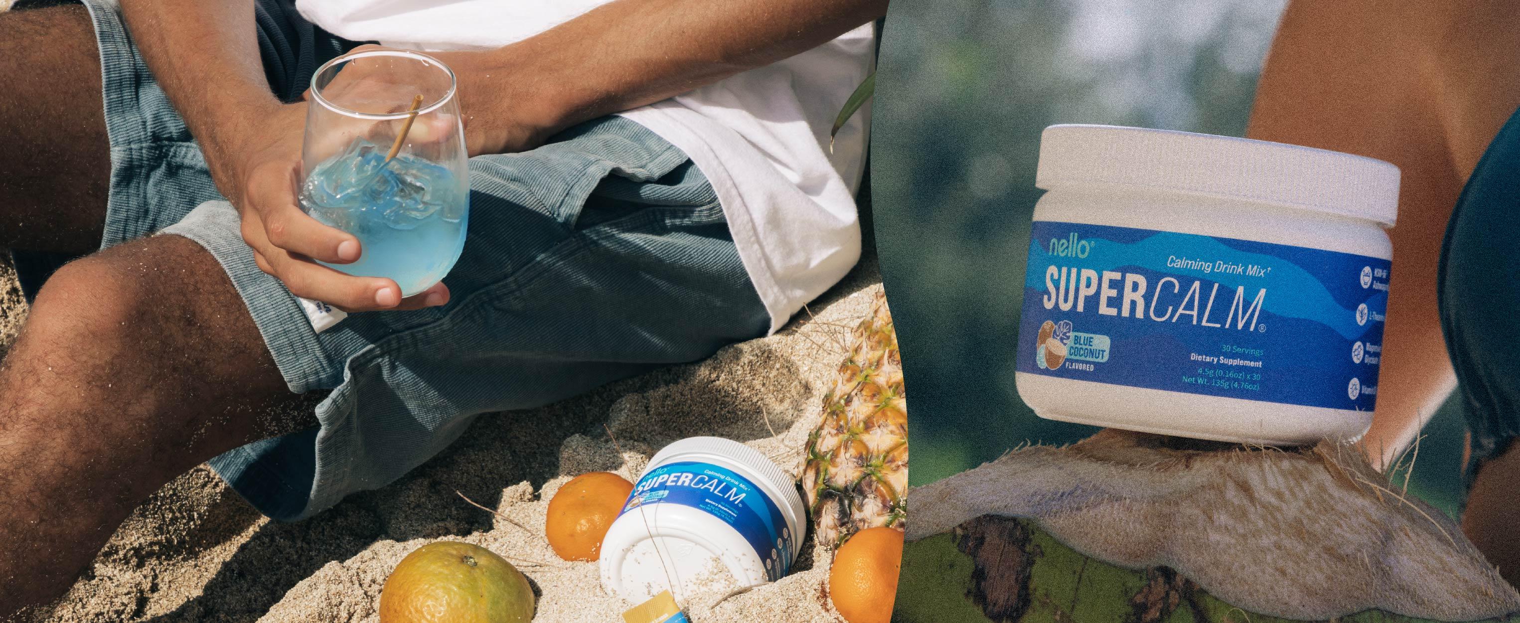 Supercalm Best Selling Flavors Bundle Tubs (2-Pack) : Calming Drink Mix with KSM-66 Ashwagandha, Vitamin D3, Magnesium & L-Theanine – Supports Cortisol Balance, Mood & Sleep, Helps Manage Occasional Stress – Tub (30 Servings) Natural Ingredients